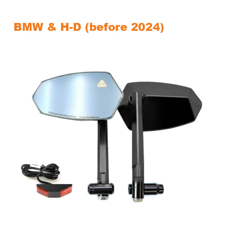 2025-later HD GL1800 Motorcycle Radar Blind Spot Detection Mirror Aluminum for R1250GS Retrofit/upgrade
