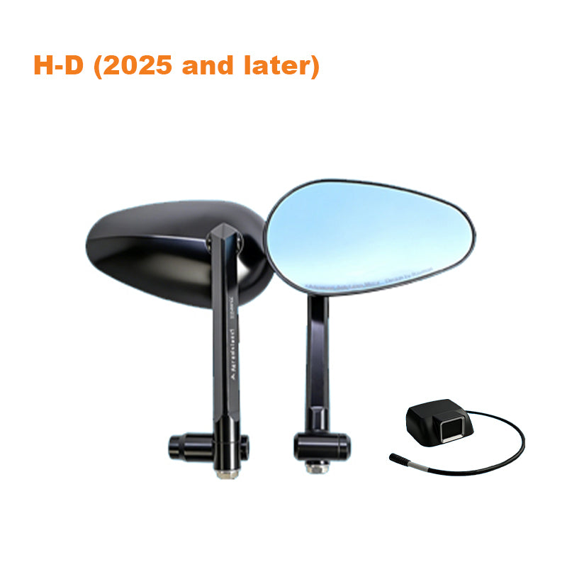 2025-later HD GL1800 Motorcycle Radar Blind Spot Detection Mirror Aluminum for R1250GS Retrofit/upgrade