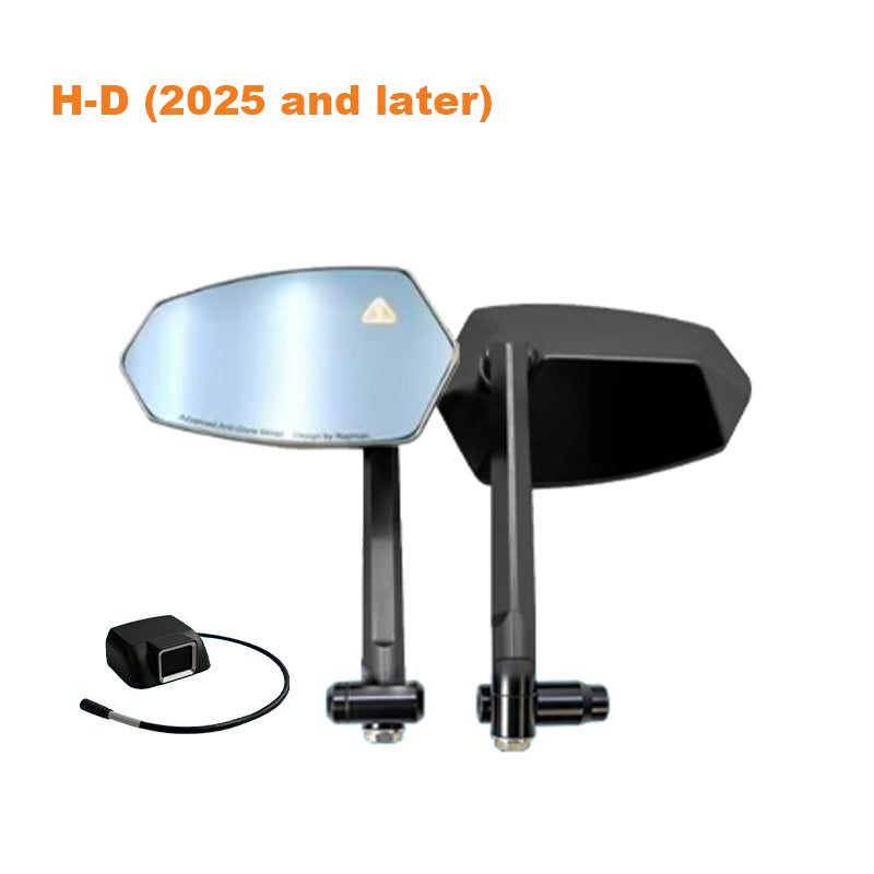 2025-later HD GL1800 Motorcycle Radar Blind Spot Detection Mirror Aluminum for R1250GS Retrofit/upgrade