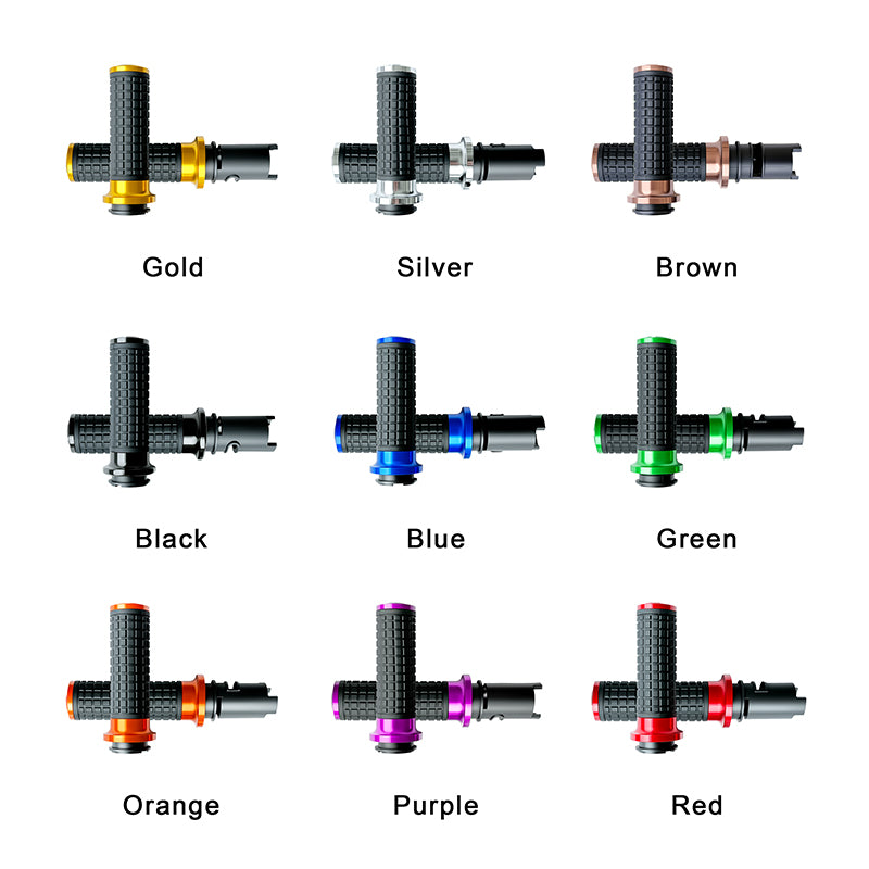 Multi-Color Anti-Slip Hand Grips for 121/117 Touring Softail Motorcycle XL Sportster Dyna Rubber Throttle Tube Grip
