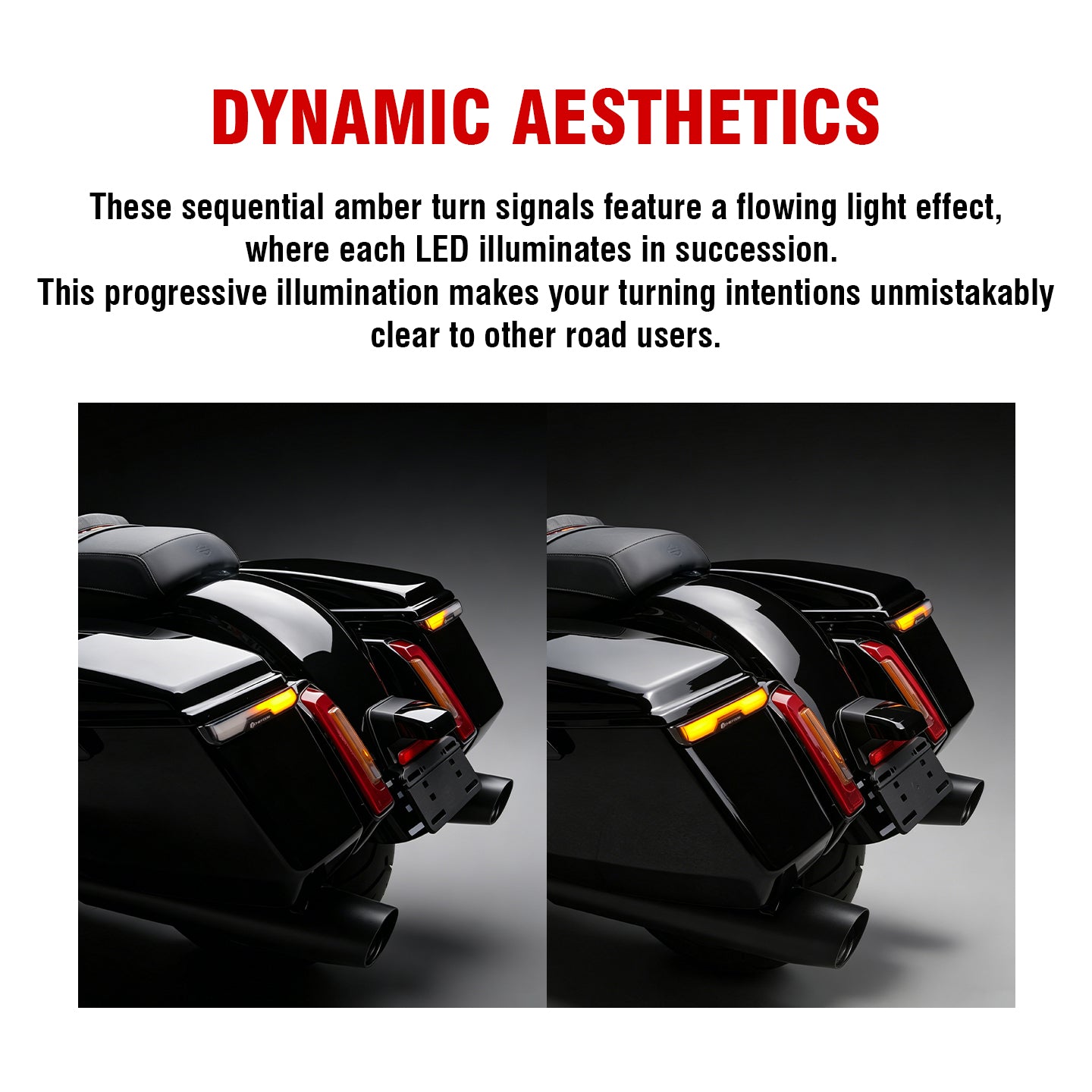 LED Saddlebag Lights For 23.5 Touring