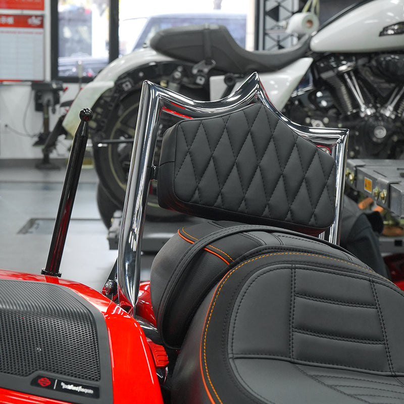 1.25inch El Rey Backrest Fit HD Touring Motorcycle 121CVO/117 Road Glide Street Glide Classic Passenger Backrest