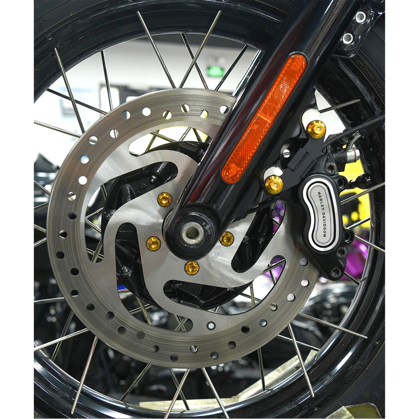 Chiefdom H-D Touring & Softail Front/Rear Brake Rotor Titanium Alloy Bolts
