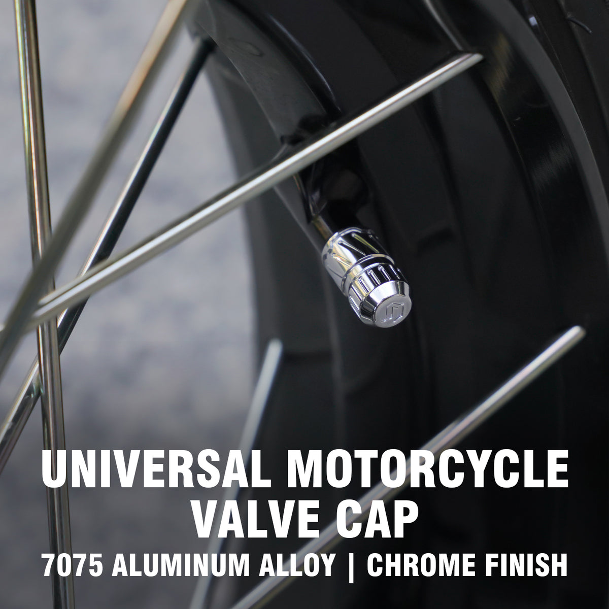 UNIVERSAL MOTORCYCLE TIRE VALVE CAPS