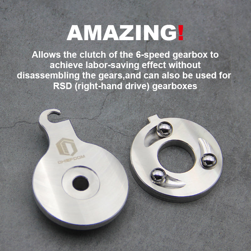 Heavy-Duty Power Clutch Kit w/ Pressure Plate & Engine Cover for HD Touring, Softail, XL Easy Pull Design