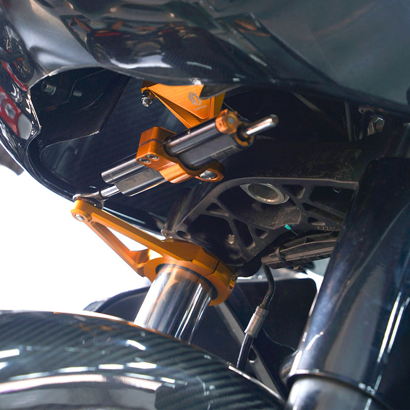 Motorcycle Ohlins Suspension Parts Steering Damper Bracket Front Forks 55mm/49mm Durable for Road Glide