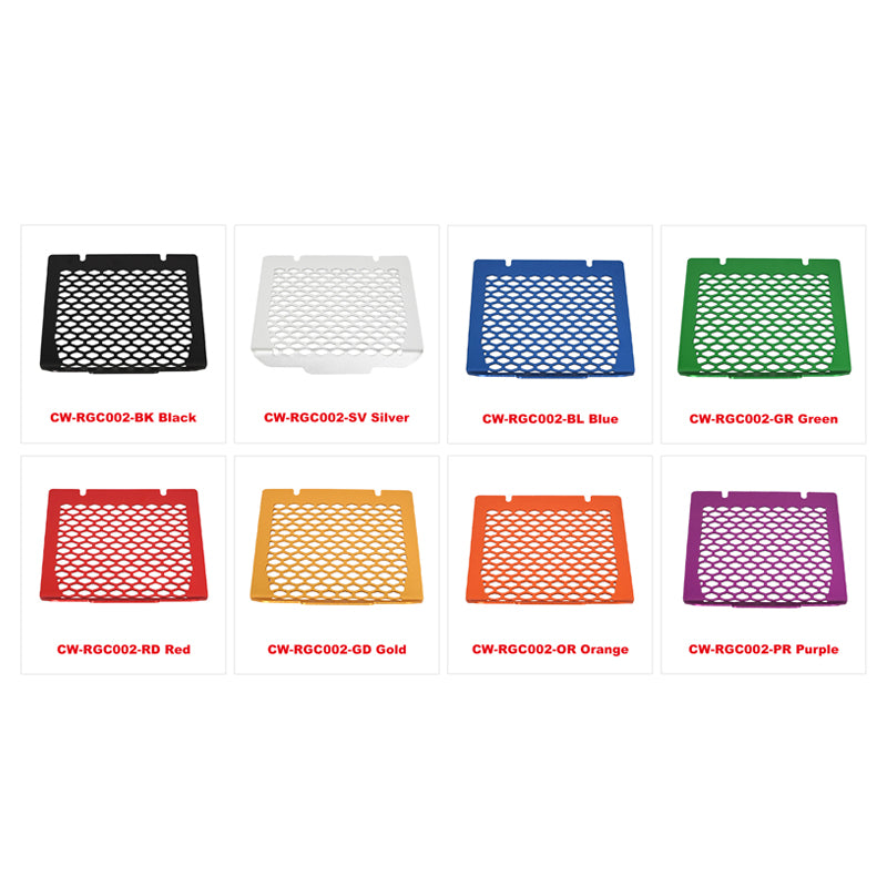 Aluminum Oil Cooler Guard for 17-23 Touring Motorcycle Multi-Color Mesh Grill Guard Fit Road Glide Street Glide Electra Glide