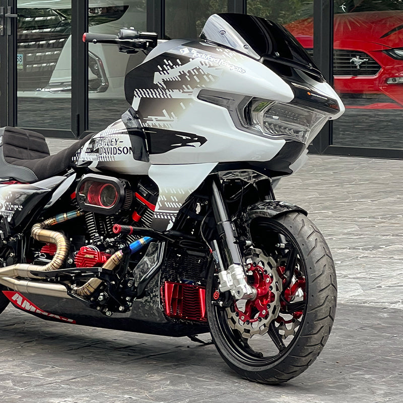 New Colors Chin Spoiler for H-D 2024-later Touring Motorcycle Road Glide Street Glide Performance Retrofit/upgrade