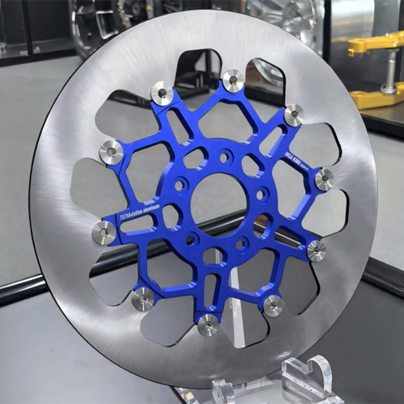 High Performance 13" 7075 Aluminum Floating Brake Rotor for 14-23 Touring 5-Bolt 11.5" Disc Fit Softail Dyna Motorcycle Part