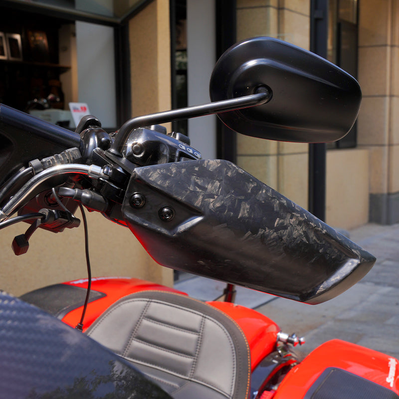 New Carbon Fiber Hand Guards for H-D 121CVO/24-Later Touring Motorcycle Road Glide Street Glide PB Style Accessories