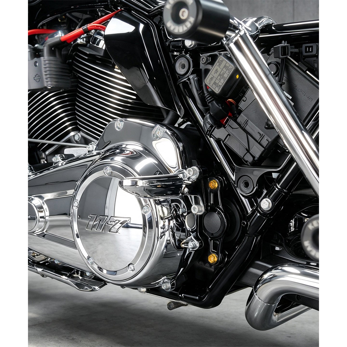 Chiefdom Rear Swingarm Titanium Alloy Bolts for H-D Touring Trike Motorcycle