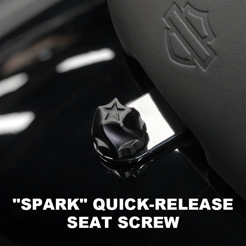 Chiefdom Quick-Release Seat Screw Fit H-D Motorcycle 117 Touring Softail XLSportster Spark Colors Quick Mount Seat Hardware