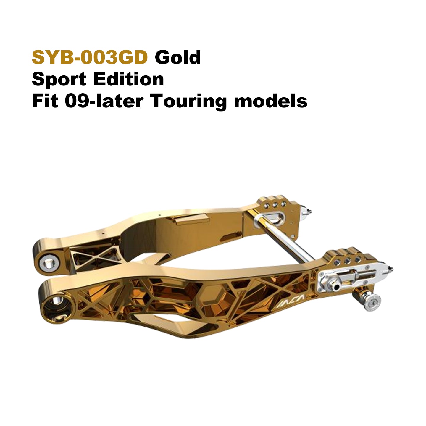 HD Touring Racer Swingarm Compatible Aluminum Racing Swing Arm Rear Fork Lightweight Motorcycle Frame & Body Upgrade Accessory