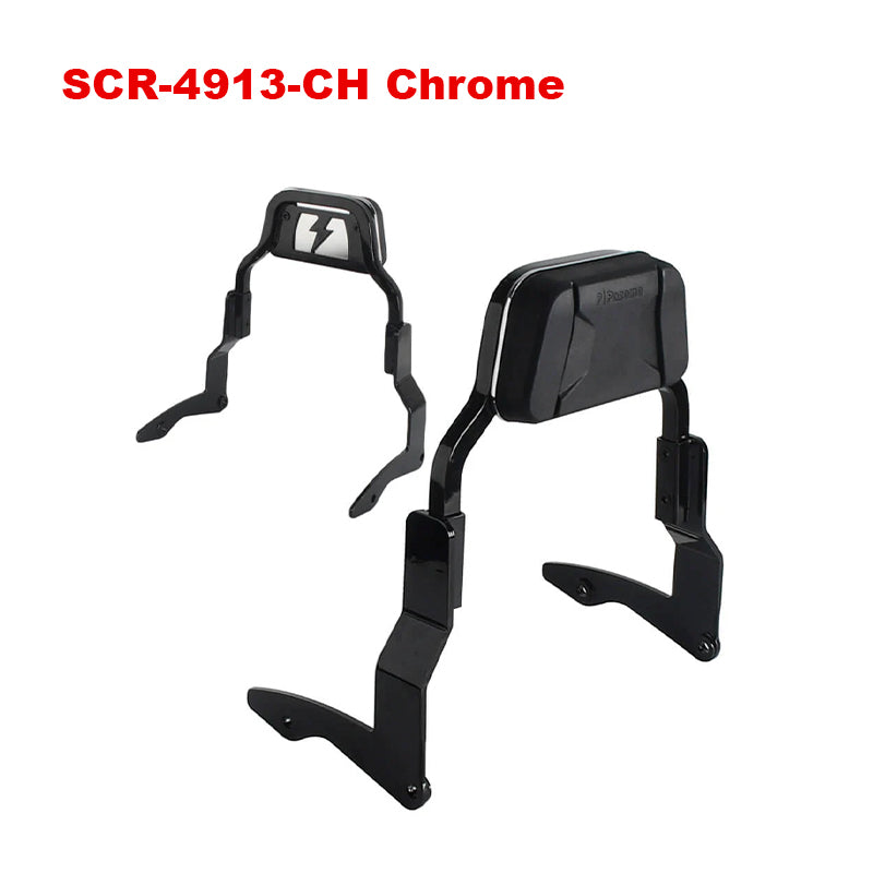 Mini Sissy Bar Fit HD 14-later Touring Motorcycle Low Profile Passenger Backrest Accessories Road Glide Street Glide