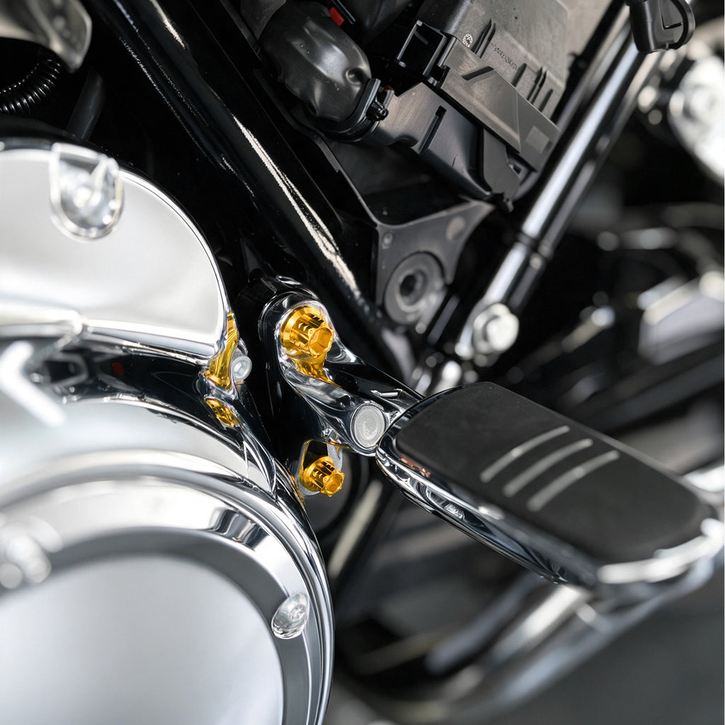 PASSENGER FOOT PEGS TITANIUM ALLOY BOLTS