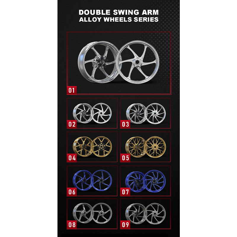 New Customized Aluminum Alloy Wheel Hub for Yamaha Motorcycle YZF-R6/R3 MT-03 XMAX300 TMAX530/560