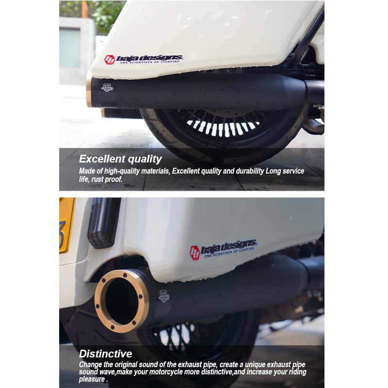 Touring Adjustable Slip-On Exhaust
