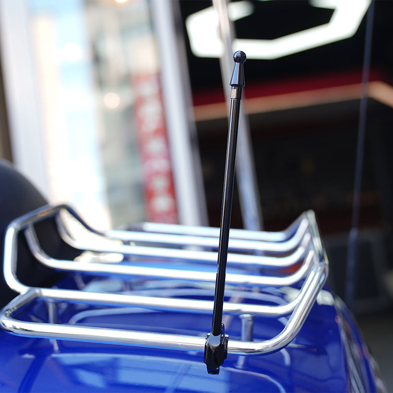 FLAG POLE FOR LUGGAGE RACKS