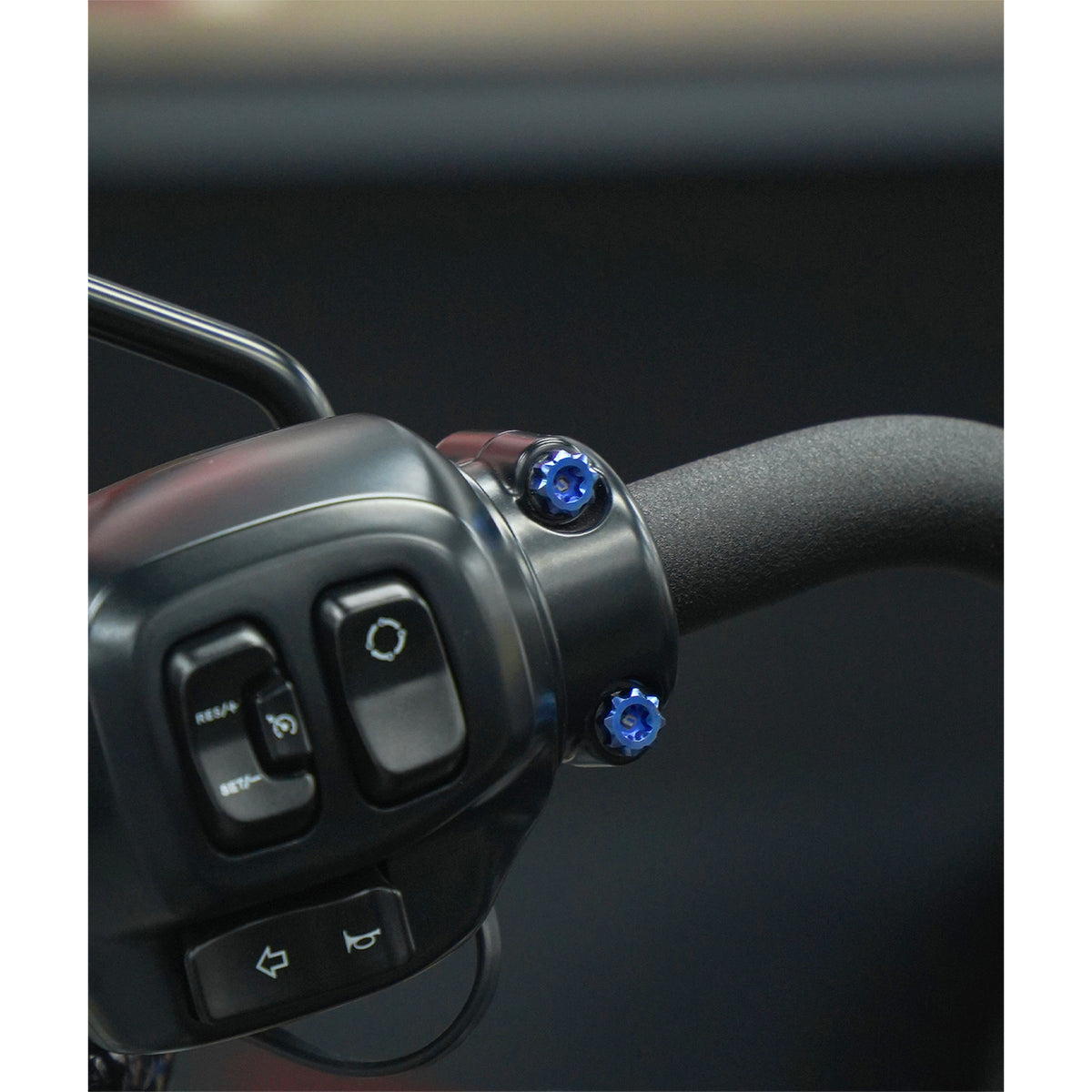 Handlebar Throttle Clutch Lever Clamp Titanium Alloy Bolts