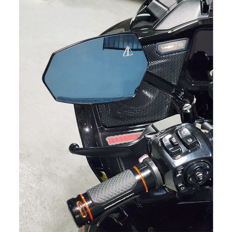 2025-later HD GL1800 Motorcycle Radar Blind Spot Detection Mirror Aluminum for R1250GS Retrofit/upgrade