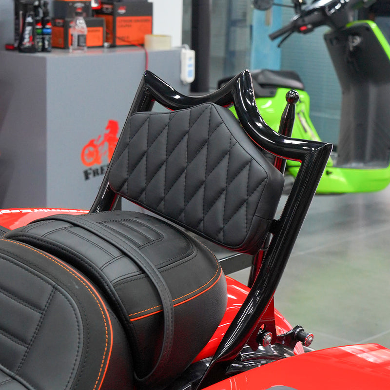 1.25inch El Rey Backrest Fit HD Touring Motorcycle 121CVO/117 Road Glide Street Glide Classic Passenger Backrest