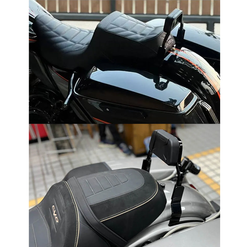 Mini Sissy Bar Fit HD 14-later Touring Motorcycle Low Profile Passenger Backrest Accessories Road Glide Street Glide