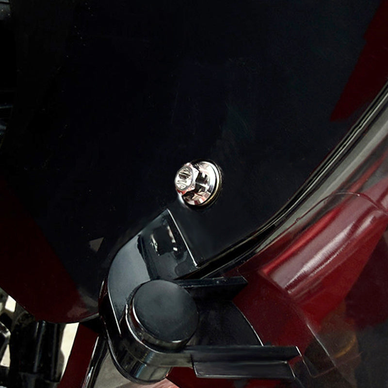 Adjustable Air Deflector Titanium Alloy Bolts Fit 121 CVO/ST 24-later 117 Touring Road Glide and Street Glide Motorcycle