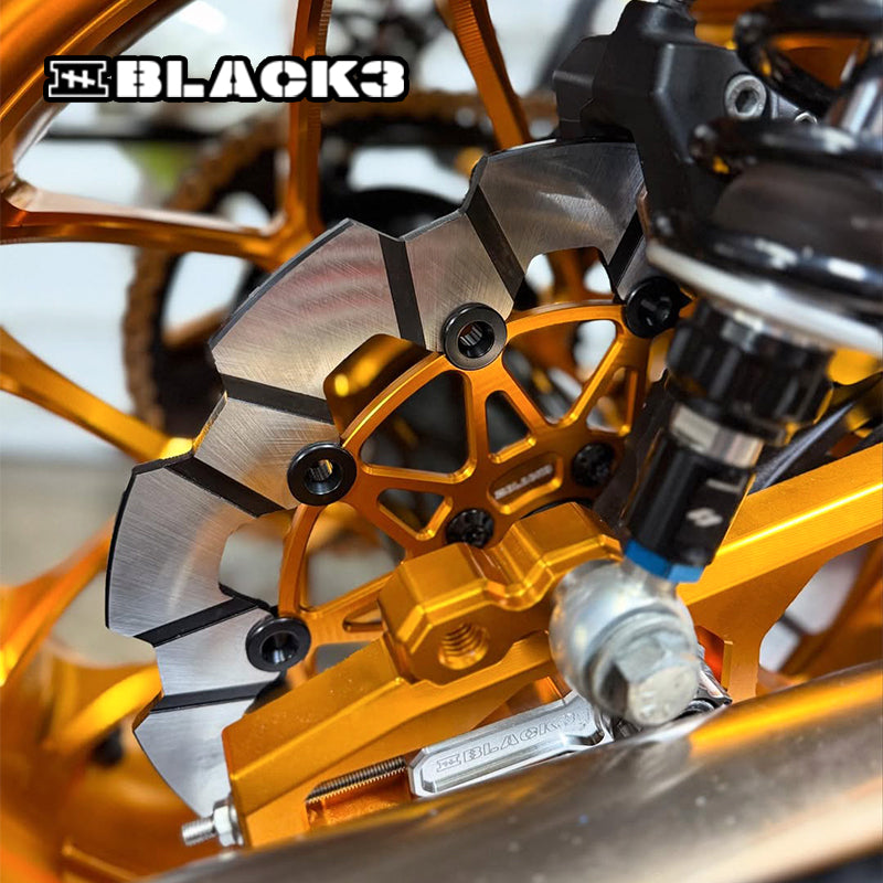 PB Style 5-Bolt Performance 13 Inch Front Brake Rotor for HD Touring and Softail Motorcycle Brake Systems