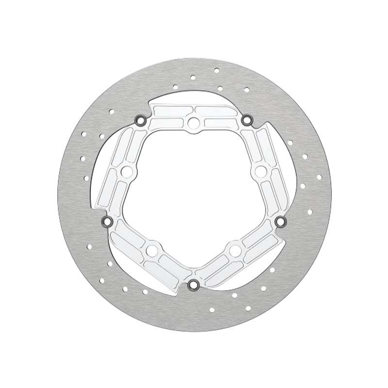 5-Bolt Performance 13 Inch 7075 Aluminum Front Brake Rotor for HD Touring Motorcycle Retrofit/Upgrade 12.6 Inch Disc