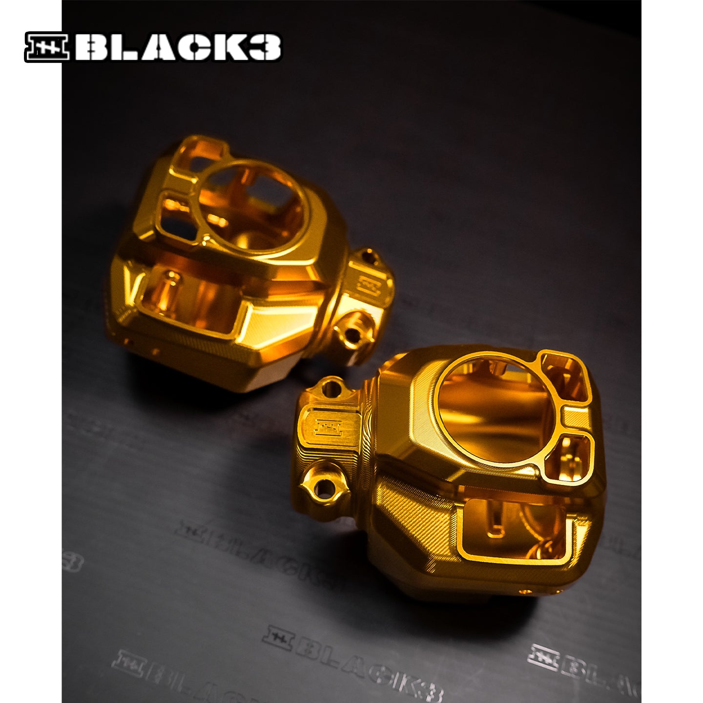 Black3 Aluminum Alloy Switch Housing for H-D 23.5+Touring and 117 Softail Motorcycle-For Replace/Repair