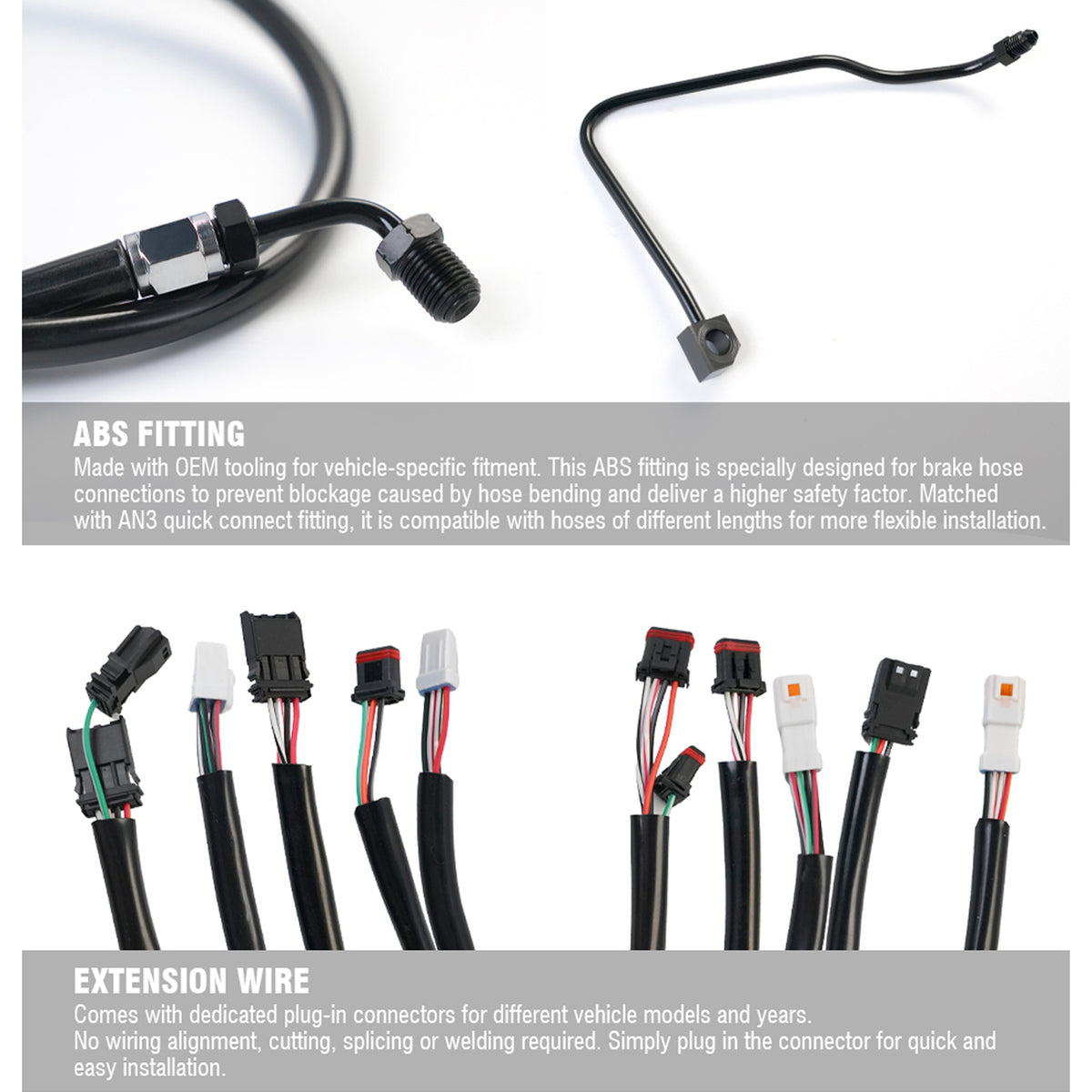 Complete Handlebar Cable & Brake Line Kit