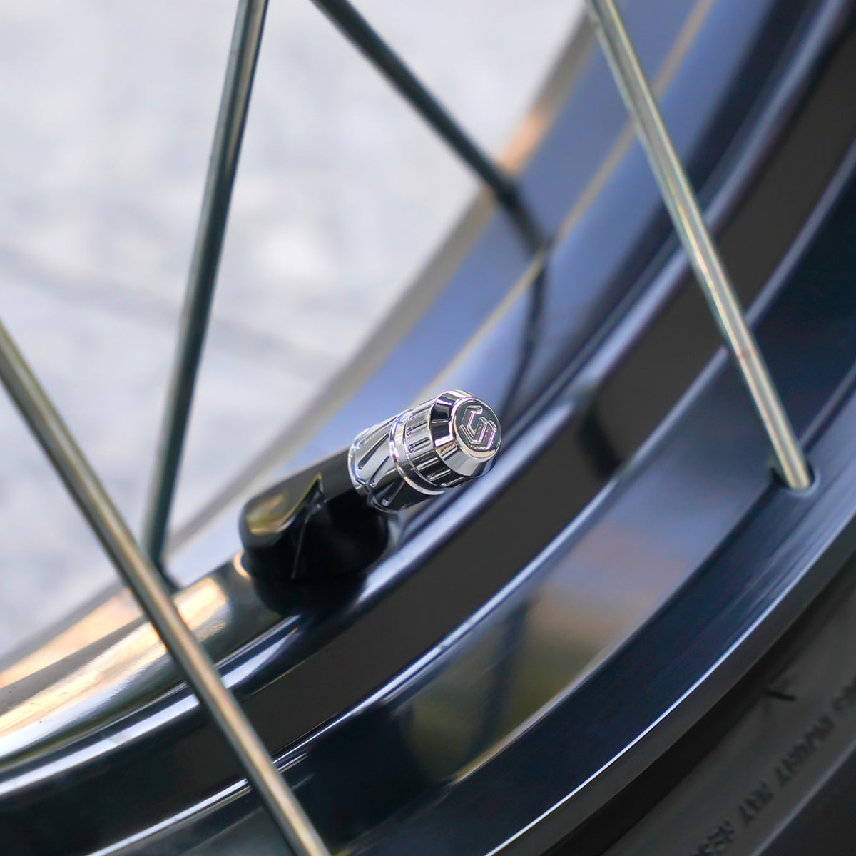UNIVERSAL MOTORCYCLE TIRE VALVE CAPS