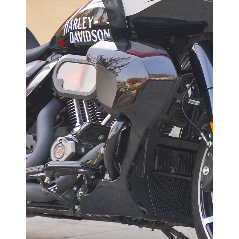 New Lower Fairing 23-later 121CVO 24-later 117 Street Glide Road Glide Wind-cheating Motorcycle Black Control Airflow