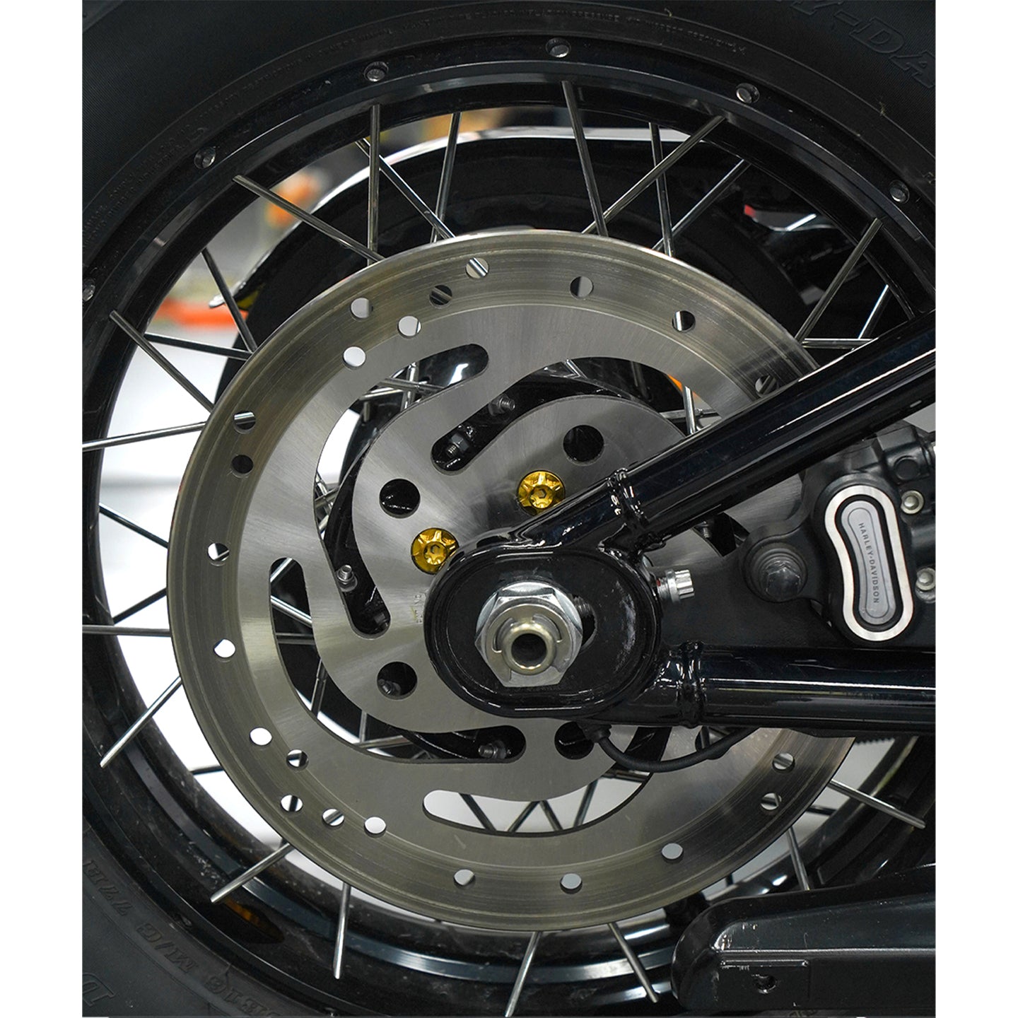 Chiefdom H-D Touring & Softail Front/Rear Brake Rotor Titanium Alloy Bolts
