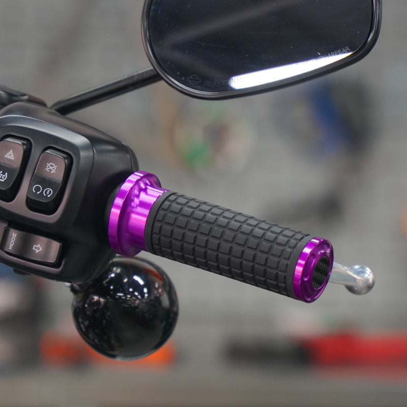 Multi-Color Anti-Slip Hand Grips for 121/117 Touring Softail Motorcycle XL Sportster Dyna Rubber Throttle Tube Grip