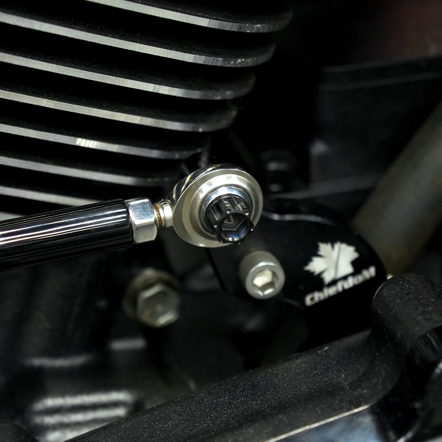 Chiefdom Heim Joint Shift Linkage Titanium Alloy Bolts for H-D Touring Softail Motorcycle