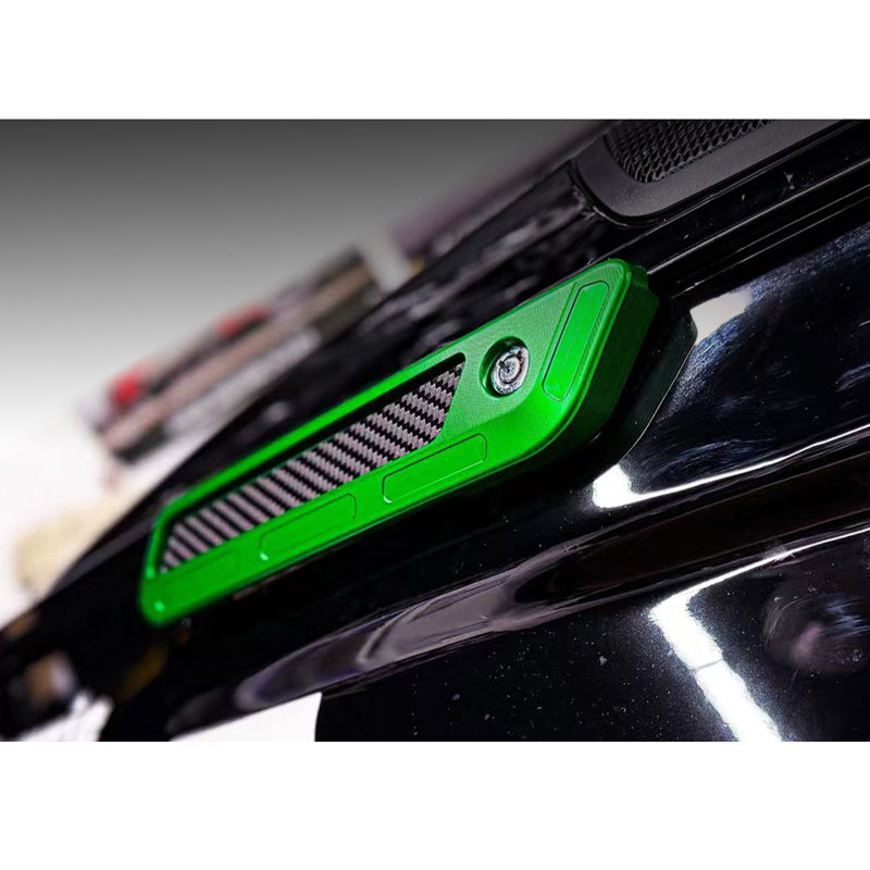 Colors Saddlebag Latch Cover Fit 2014-2023 Touring Motorcycle Side Case Lock Cover for Road Glide/Street Glide/Road King