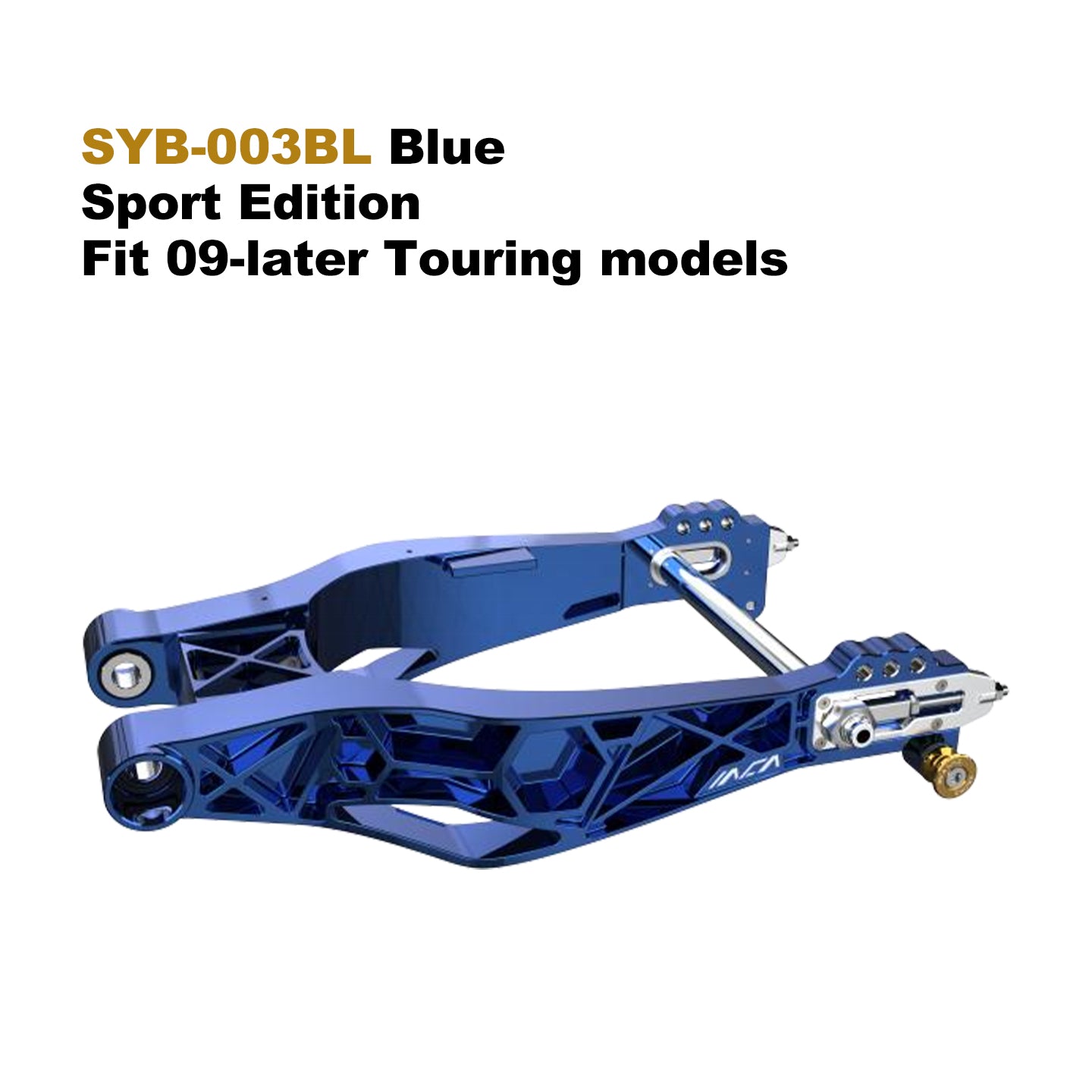HD Touring Racer Swingarm Compatible Aluminum Racing Swing Arm Rear Fork Lightweight Motorcycle Frame & Body Upgrade Accessory