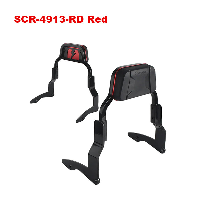 Mini Sissy Bar Fit HD 14-later Touring Motorcycle Low Profile Passenger Backrest Accessories Road Glide Street Glide
