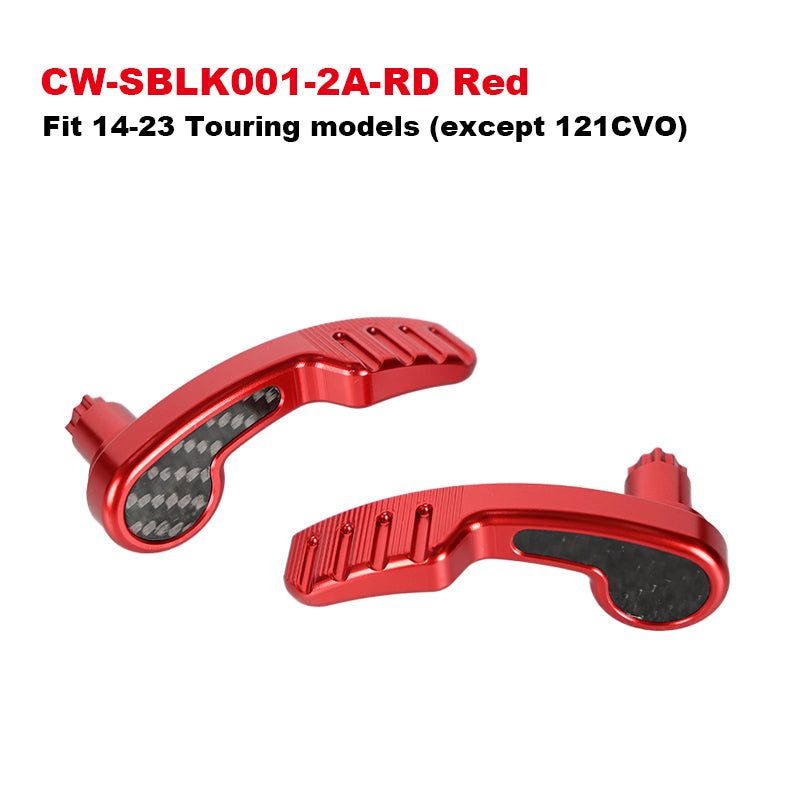 Motorcycle Colors Saddlebag Latch Lever PB Style Left Right for 2014-2023 Touring Road Glide Street Glide Electra