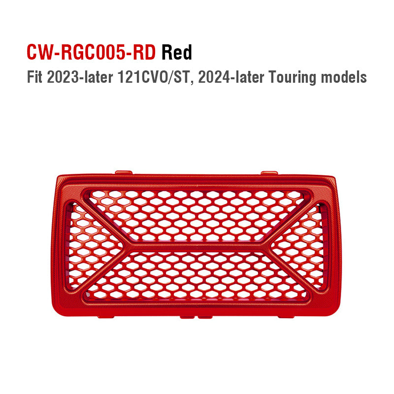 Colors Oil Cooler Guard for H-D 23.5-later Touring Motorcycle Radiator Guard Cover Fit 121CVOST 117 Road Glide Street Glide
