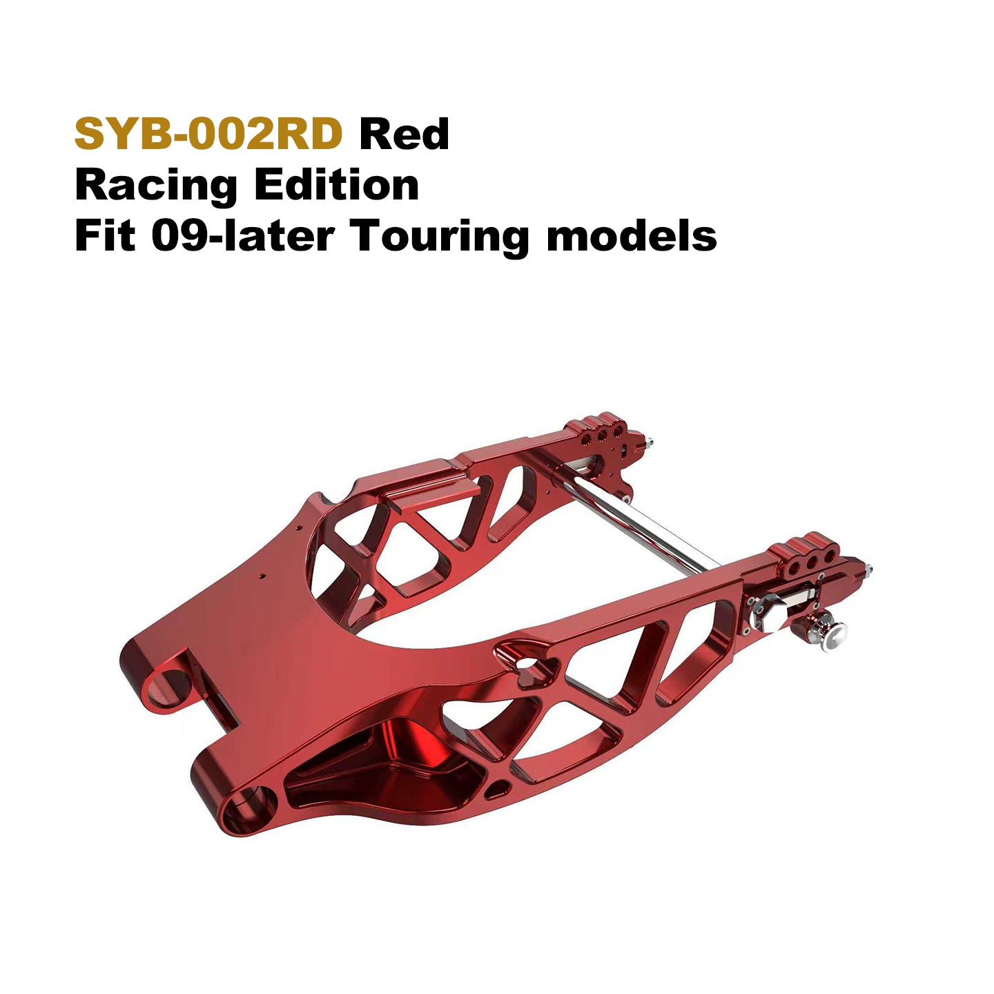 HD Touring Racer Swingarm Compatible Aluminum Racing Swing Arm Rear Fork Lightweight Motorcycle Frame & Body Upgrade Accessory