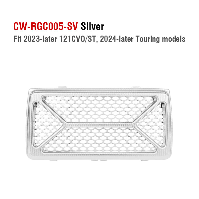Colors Oil Cooler Guard for H-D 23.5-later Touring Motorcycle Radiator Guard Cover Fit 121CVOST 117 Road Glide Street Glide