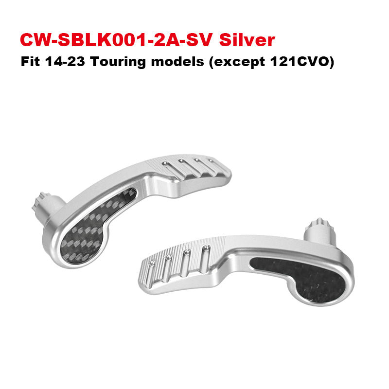 Motorcycle Colors Saddlebag Latch Lever PB Style Left Right for 2014-2023 Touring Road Glide Street Glide Electra