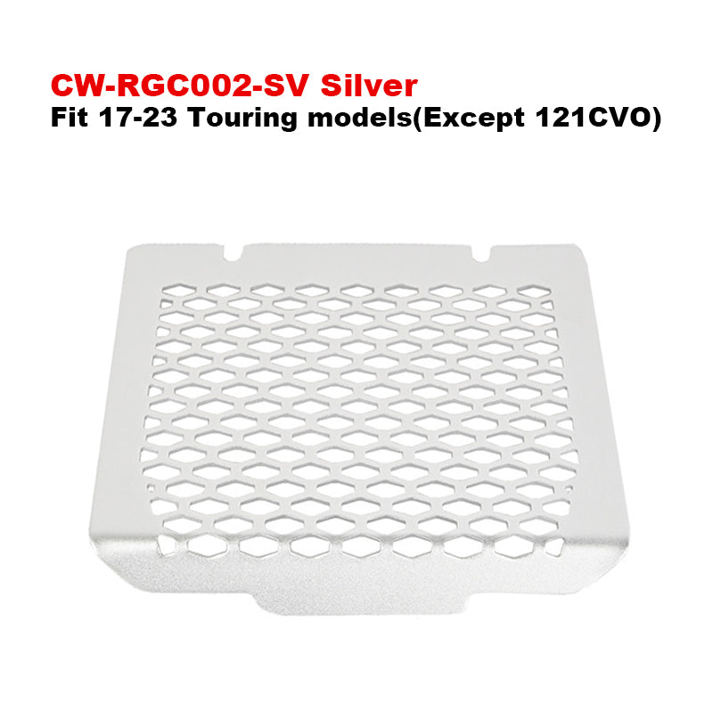 Aluminum Oil Cooler Guard for 17-23 Touring Motorcycle Multi-Color Mesh Grill Guard Fit Road Glide Street Glide Electra Glide