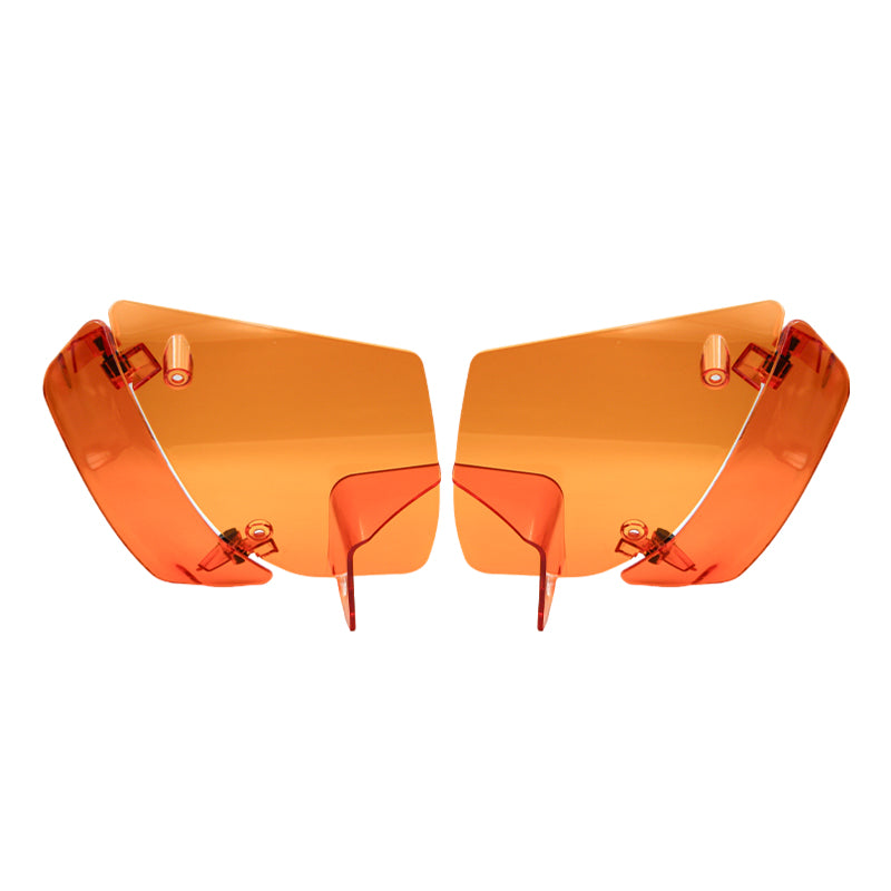 Colors ABS Adjustable Air Deflectors Fit 121/117 Road Glide Motorcycle Fairings Spoiler for Retrofit/Upgrade
