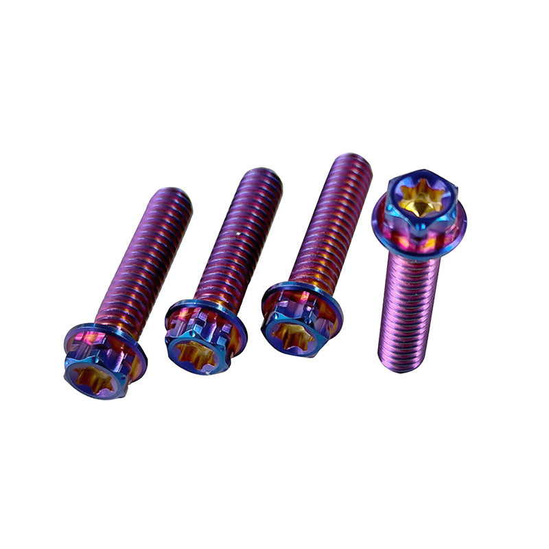 Adjustable Air Deflector Titanium Alloy Bolts Fit 121 CVO/ST 24-later 117 Touring Road Glide and Street Glide Motorcycle