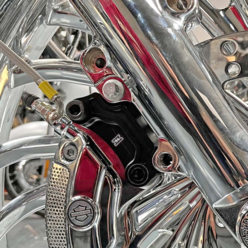 HD 11.5-14 13mm Dia Brake Rotors 108mm Front Rear Radial Brake Caliper Mounts CNC Aluminum Metal Fit 14-up Touring 18-up Softail