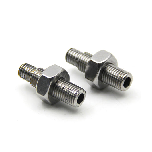 New Mirror Imperial to Metric Conversion Screw for 2014-later Indian Motorcycle Mirror Adapters