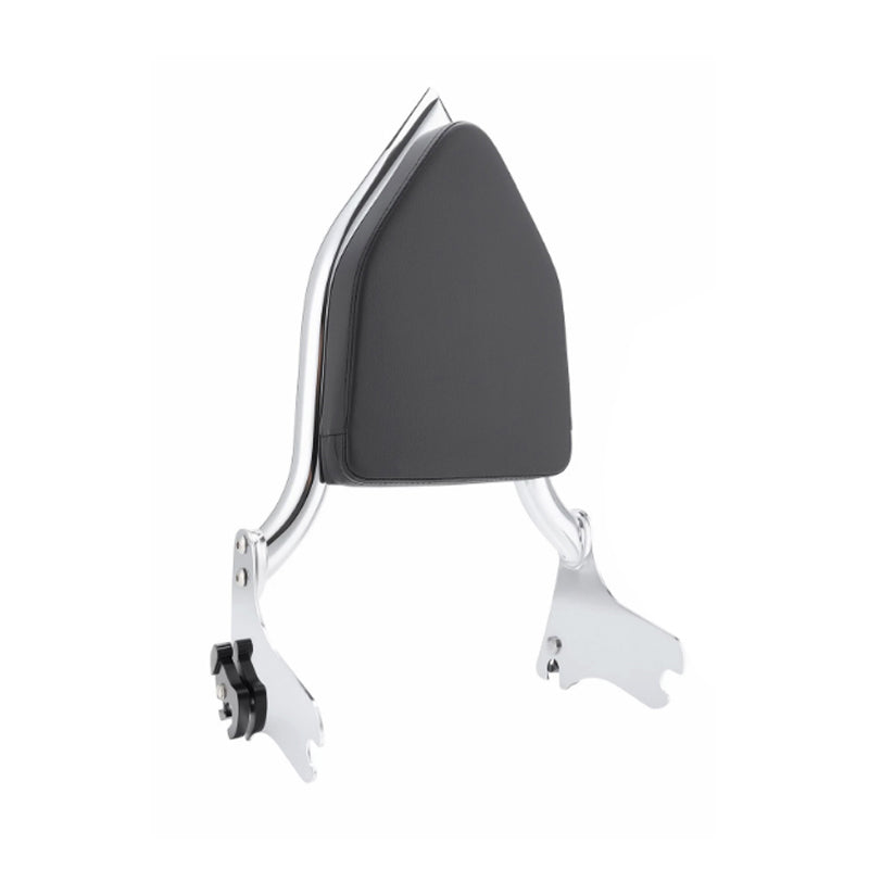 1.25inch Black Chrome Diablo Backrest Fit HD Touring Motorcycle 121CVO/117 Road Glide Street Glide Classic Passenger